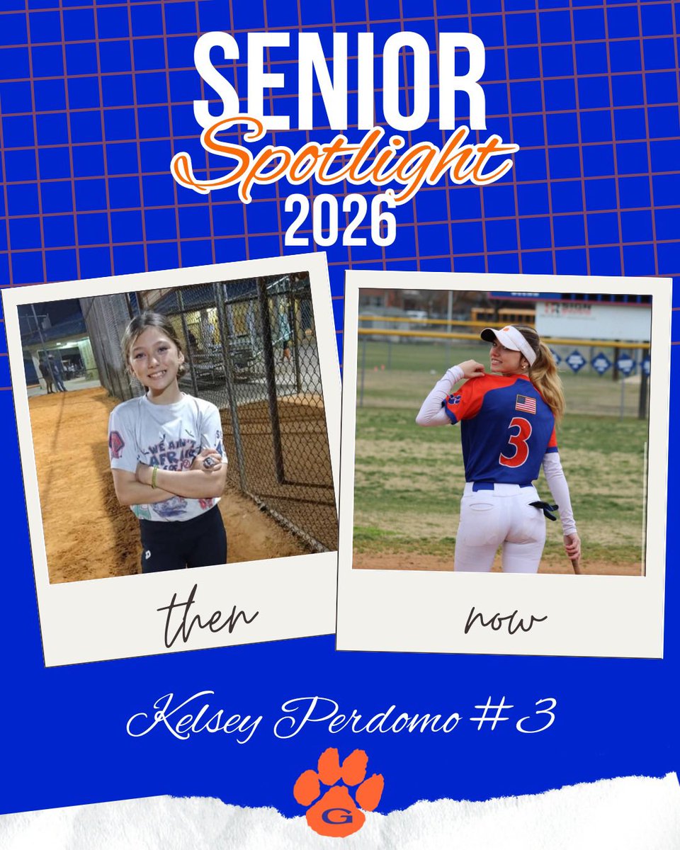 GHSSoftballOFCl's tweet photo. Senior spotlight day 2! Kelsey Perdomo #3 https://t.co/AmoGRYueJR
