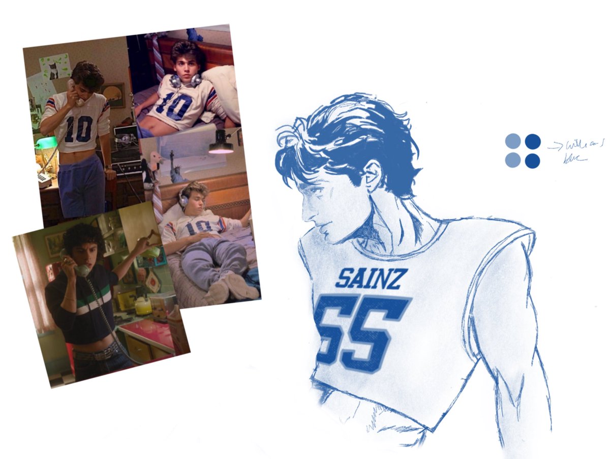 carlos retro outfit for miami if williams was cool like that