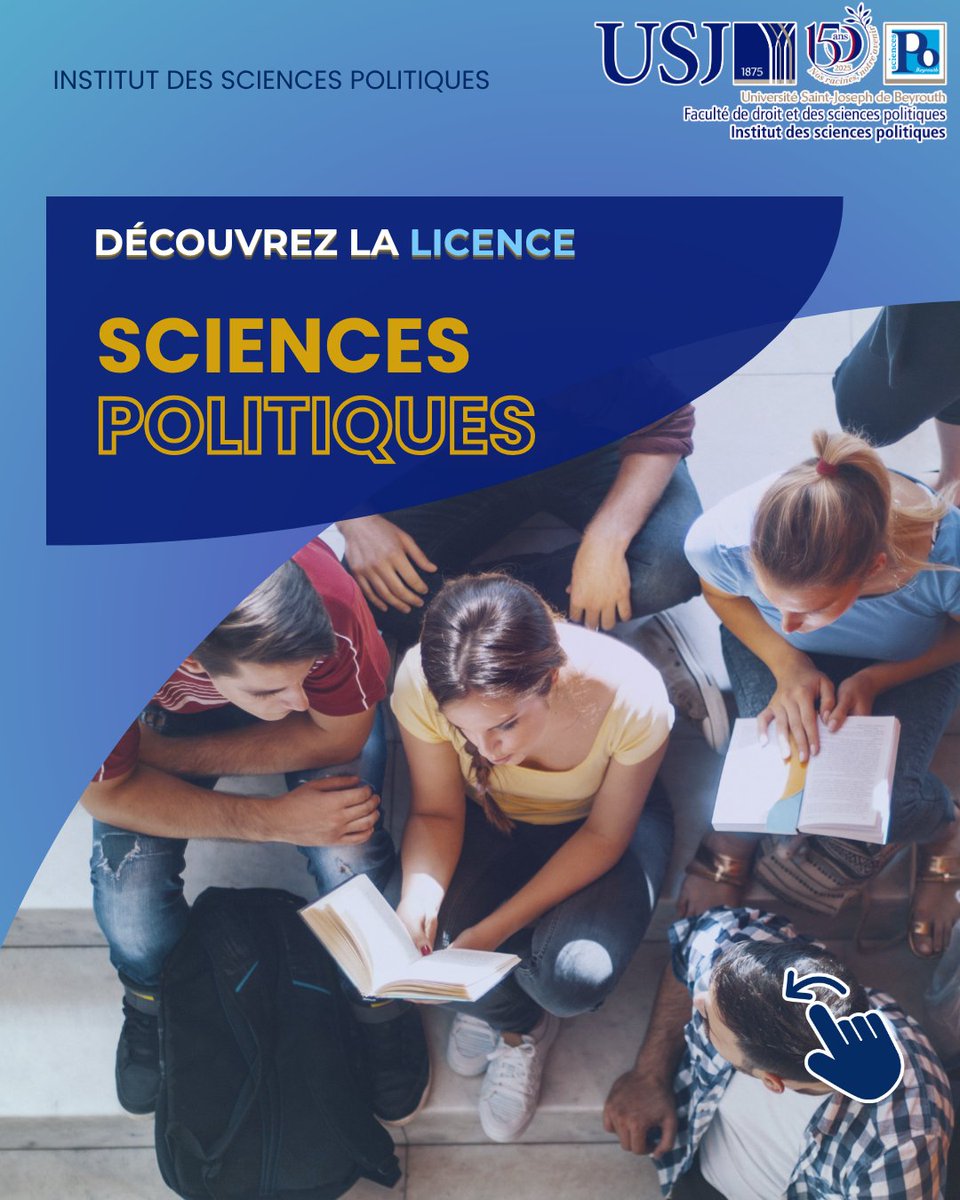 ISPLiban's tweet photo. L’ISP USJ propose une formation exigeante en science politique, relations internationales et droit public, fondée sur une approche pluridisciplinaire et tournée vers les carrières internationales.

En 2026, la licence sera aussi proposée en anglais. https://t.co/luxmEDqzcl