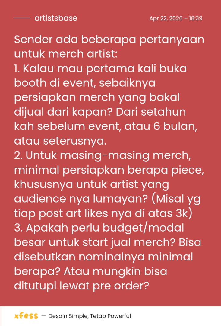 Artist’s Base tweet media