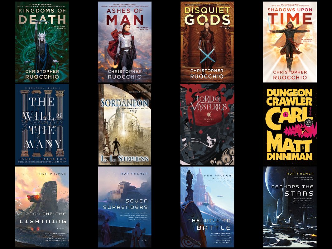 I planned to read everything here this year but I'm now almost done with GotM and wanting to focus on Malazan instead #tuff