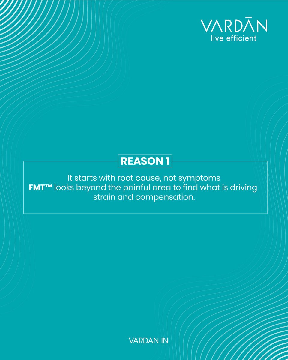 Vardan_FMT's tweet image. If pain keeps coming back, the pattern hasn’t changed.
Fix movement, not just symptoms.

🌐 vardan.in

#PainRelief #Movement