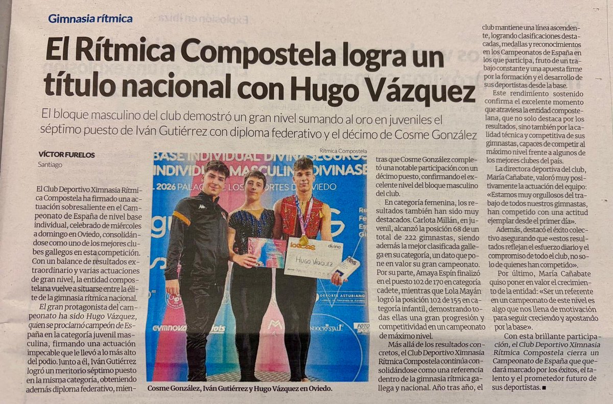 ritmica compostela tweet media
