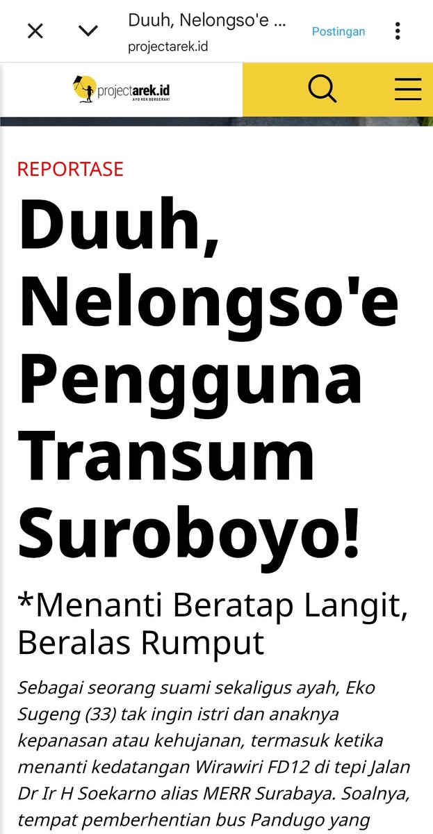 Ini sepanjang MER kayaknya emang gak ada halte ya g kondusif untuk tempat menunggu. 

Dan <a href="/BanggaSurabaya/">Bangga Surabaya</a> gak ada inisiatif gimana caranya.