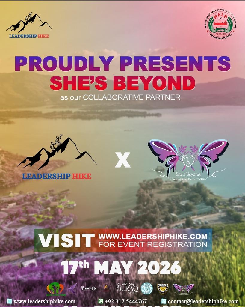 hike_leade73926's tweet image. ✨ She leads. She rises. She’s Beyond.
Proud to partner with She’s Beyond 💫 — empowering women to lead &amp;amp; inspire.
🤝 Leadership Hike × She’s Beyond
📅 17 May 2026
🔗 leadershiphike.com⁠�
#LeadershipHike #RiseAndLead #LeadTheWay