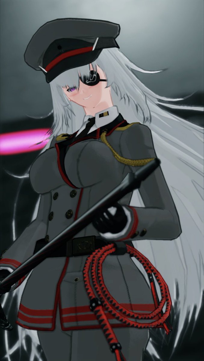 皆様メンテSSお疲れ様でしたヽ(*＾ω＾*)ﾉ
今日も多くのいいね❤️リポスト🔃ありがとうございます♪

フォロワーさんの看守みたいというコメント見て　その手があった！！　と気付いてアドミラマリーネと腰の鞭のアクセを組み合わせてみました✨
#PSO2NGS_SS
#メンテの日なのでssを貼る