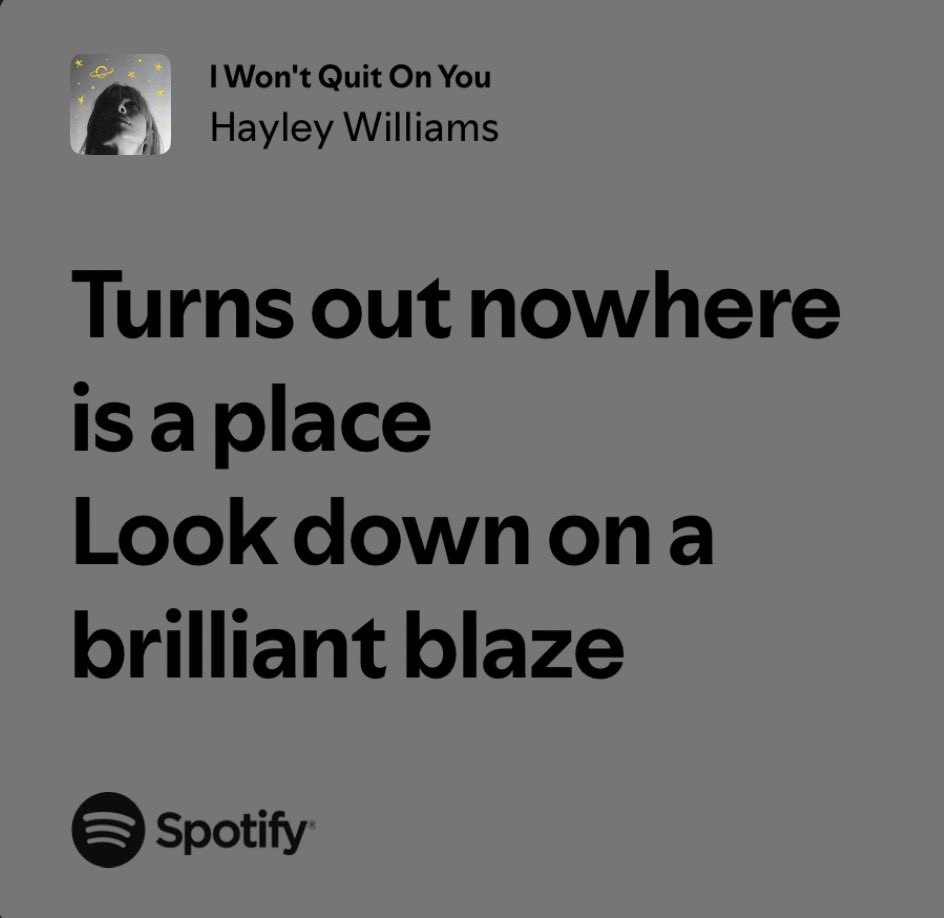 the concept of being in space and looking down on earth which is where everyone and everything you've ever known is and still the only thing you can think of is your person…. yeah