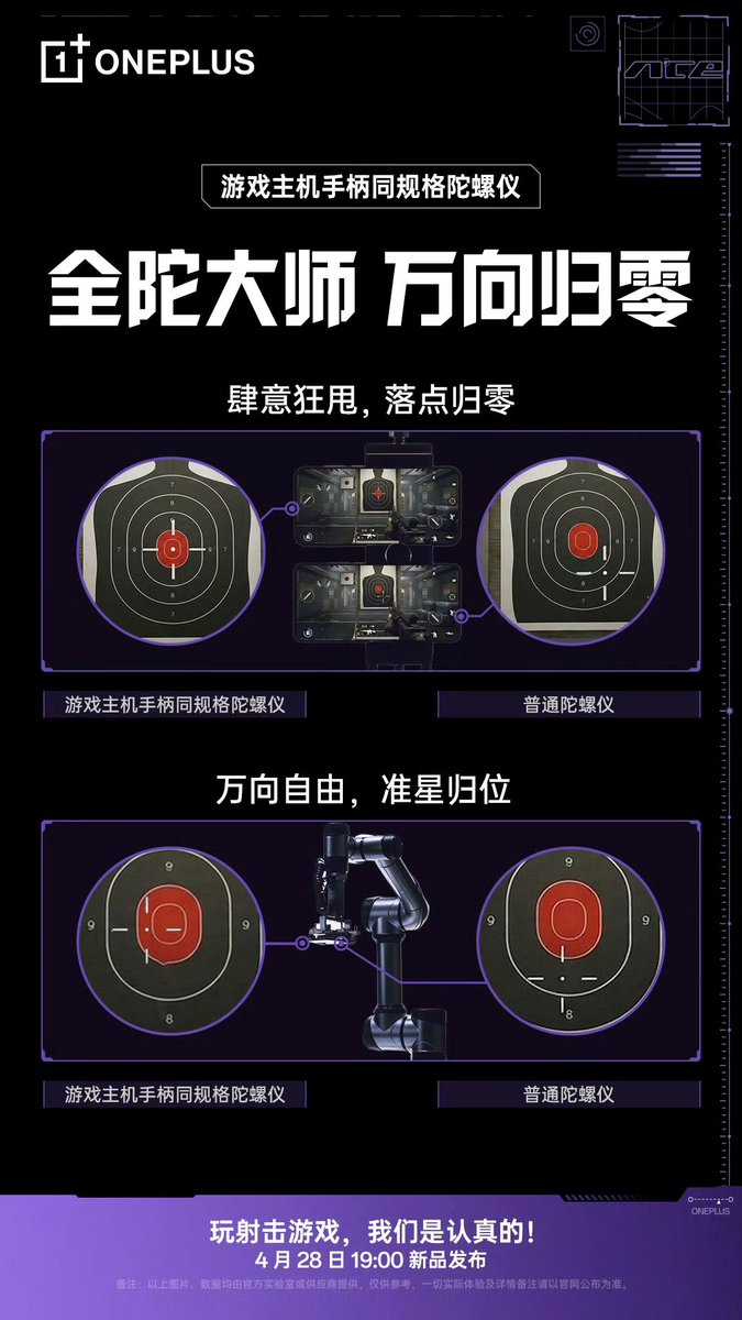 TechHome100's tweet image. OnePlus Ace 6 Extreme Edition 
▫️ Console-grade Gyroscope 
▫️ 500Hz Game scene sampling rate
▫️ 62% Improved accuracy
▫️ 48% Reduction in zeroing error
▫️ 10% Increased Gyro startup speed
#OnePlus #OnePlusAce6ExtremeEdition