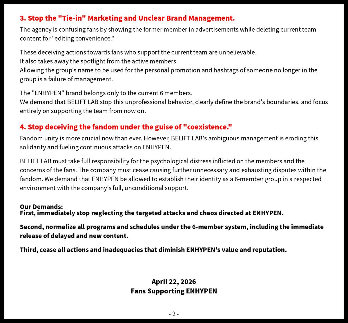 빌리프랩 운영 정상화 총공계 tweet media