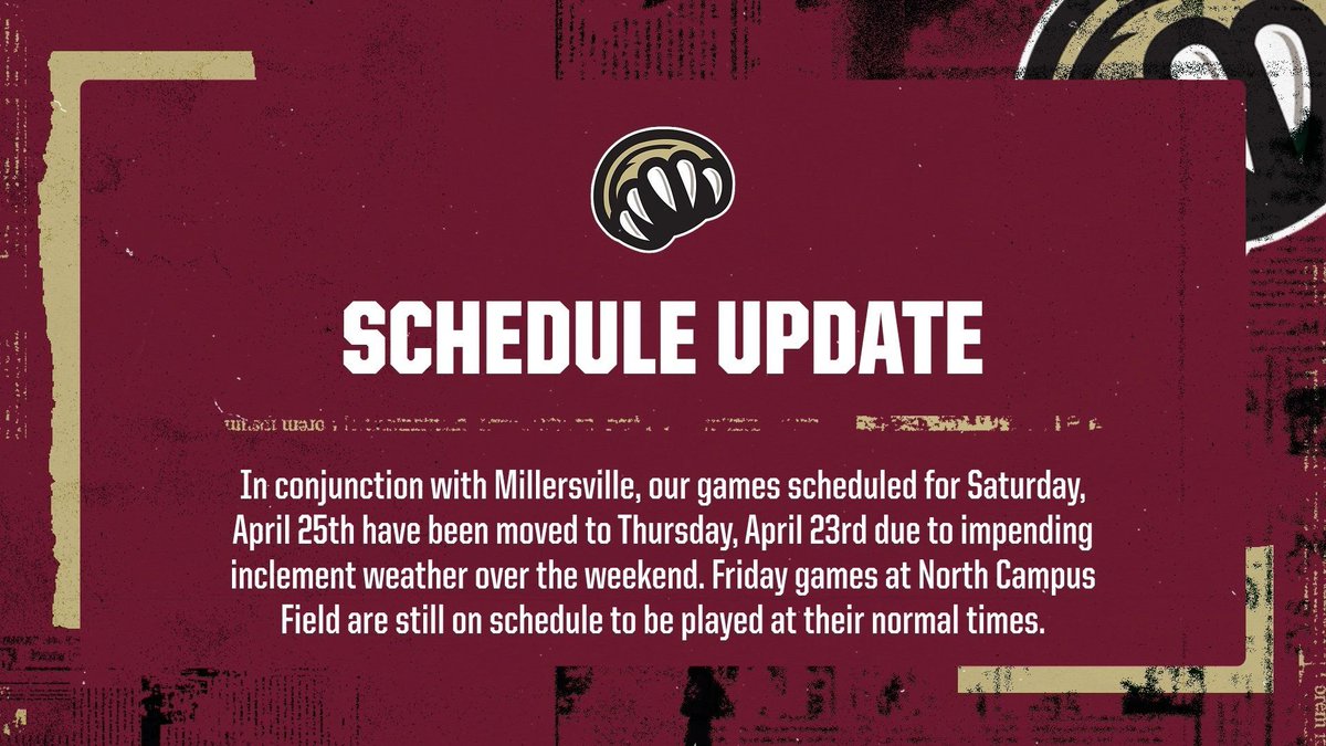 Kutztown University Baseball tweet media