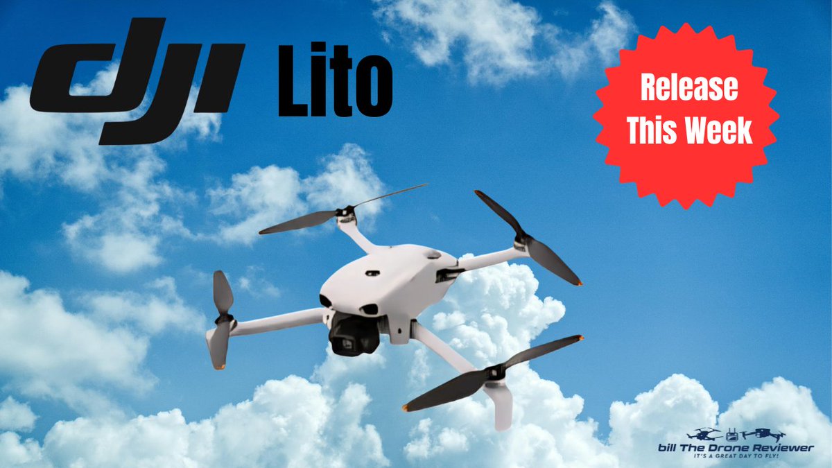 BillDroneReview's tweet image. Everything we know about the DJI Lito 1 and DJI  Lito X1 including pricing, specs, and date 

DJI Lito Release This Week ! youtu.be/EyNLa1p6NgY?si… via @YouTube 

#DJI #DJILito #DJILito1 #DJILitoX1