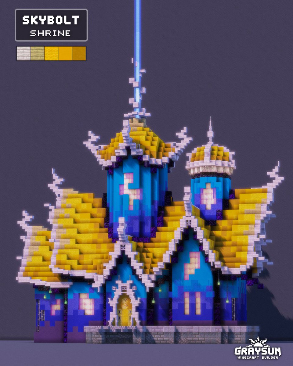 GraySun8151's tweet image. A Fantasy Electrical Shrine design for your Minecraft building ideas and inspiration !

Check the comment for more pictures.

#Minecraft #Minecraftbuilds