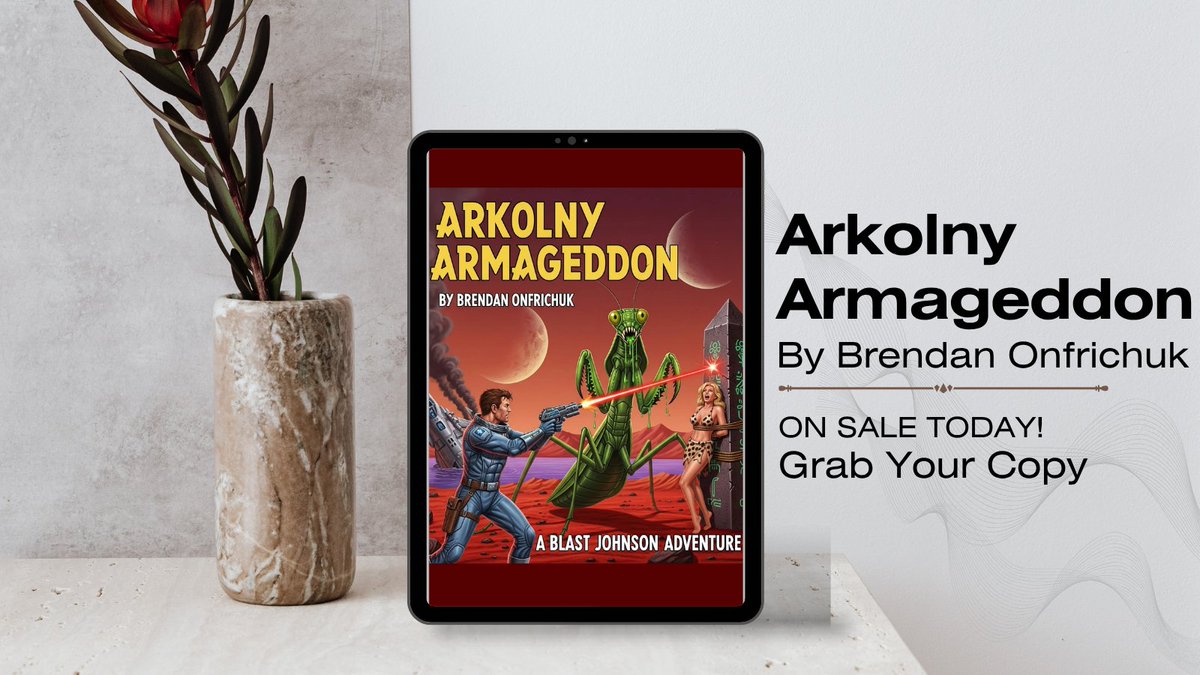 eBookBooster's tweet image. The savage world of Arkolny beckons. Follow Captain Blast Johnson as he navigates dangerous terrain and more dangerous foes.  cravebooks.com/b-64722?refere… #ScienceFiction #Adventure