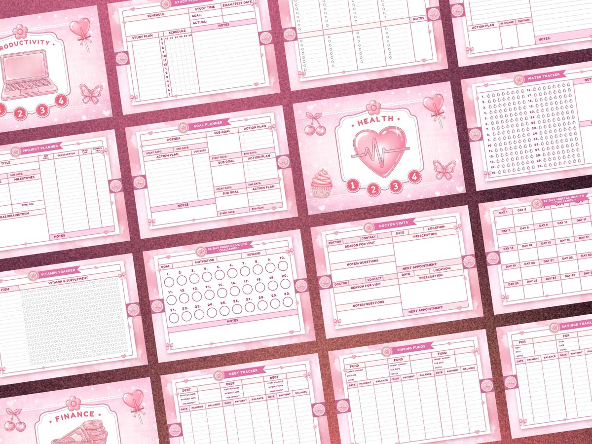 noirelle_co's tweet image. Excited to share the latest addition to my #etsy shop: Pink Kawaii Coquette Undated Digital Planner, Daily Weekly Monthly, Fully Hyperlinked Planner etsy.me/42r4pl2 
#allinoneplanner #digitalplanner #undatedplanner #dailyplanner #weeklyplanner #monthlyplanner #plannergift