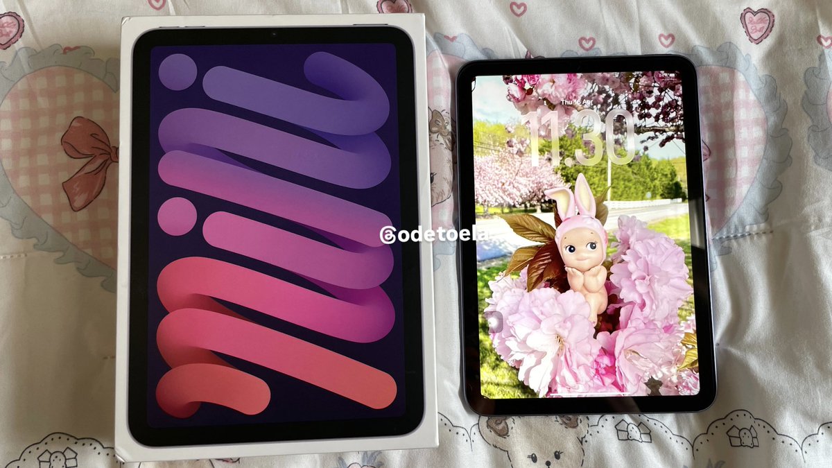 odetoela's tweet photo. wts ipad mini 6 purple ex inter fullset original (kecuali kepala charger gaada) free tempered glass terpasang &amp; apple smart folio. ada bekas pencil dikit overall mulus fungsi aman no minus ya no dent🤍

💰4.850k

‼️COD: CIBUBUR / LRT / KRL SUDIRMAN / MANUAL (GABISA OREN) https://t.co/J98Wb5KVJY