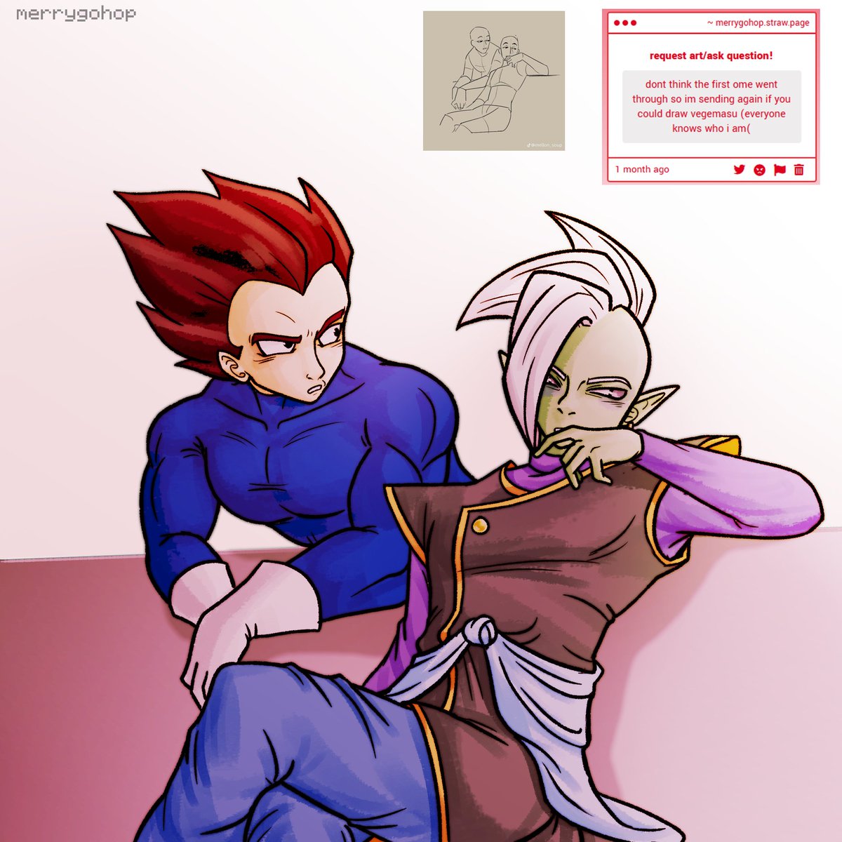 "draw vegemasu"
-> on it bawss

#DragonBall #ドラゴンボール #DragonBallSuper