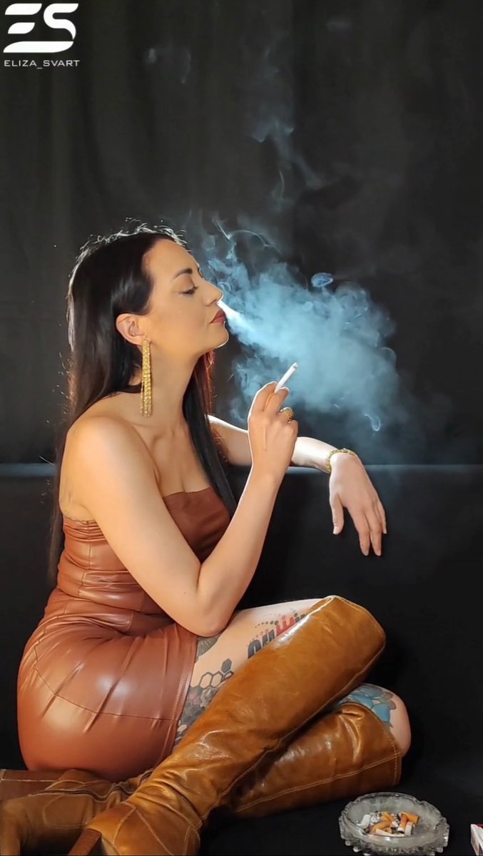 Smoking in Gloves tweet media