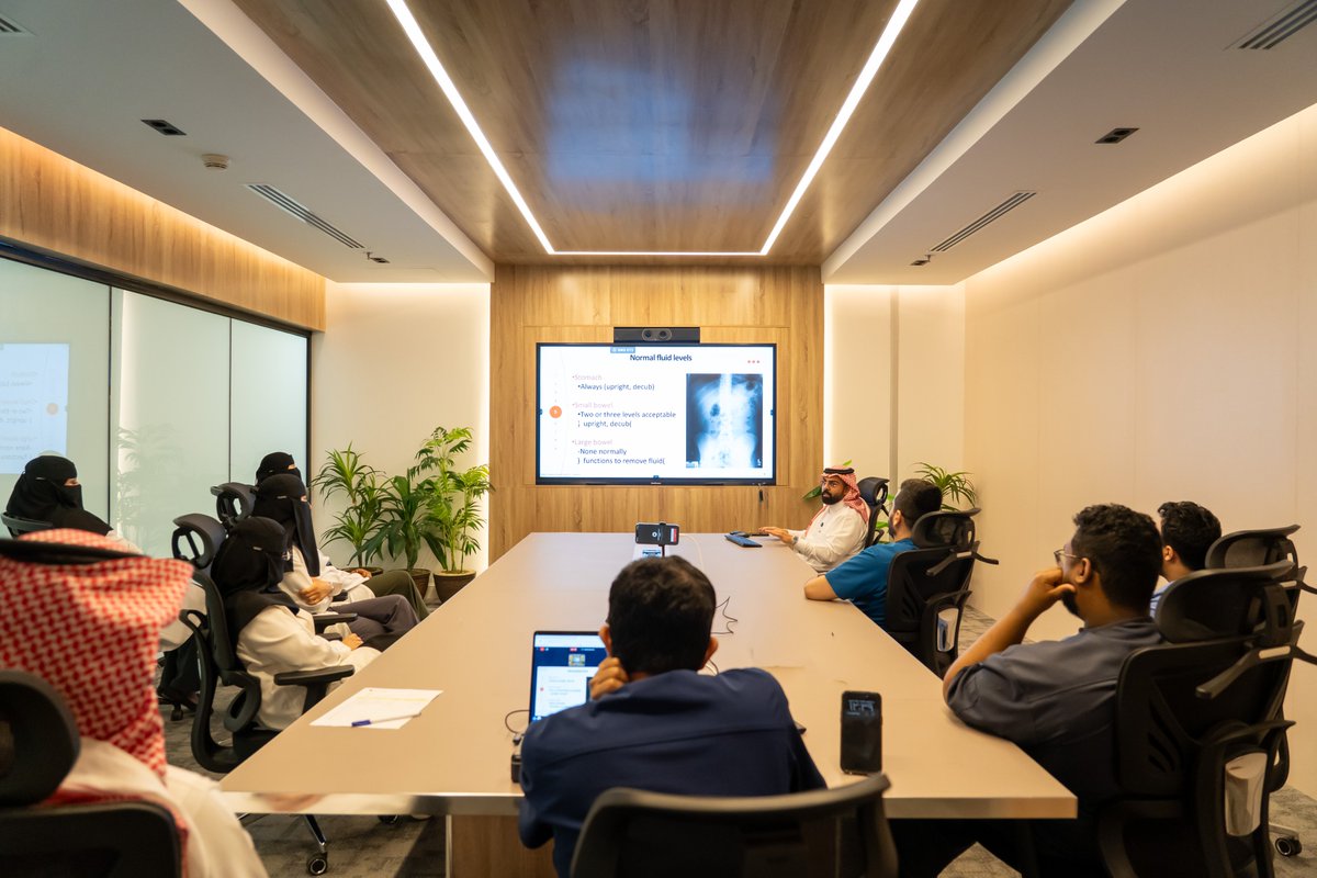 AART_Academy's tweet photo. Abdomen X-Ray Training was successfully conducted on 21 Apr 2026 for our X-ray staff.  

 Led by Dr. Ziyad Abdulaziz Alajlan, the session covered abdominal anatomy, imaging techniques, and image interpretation—strengthening skills for accurate diagnosis and improved patient care. https://t.co/gv6AyM1i29