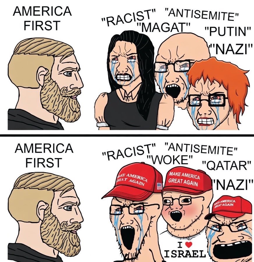 JDJ_MAGA's tweet image. I wish it was as easy as to say she's crazy mentally unstable.
She's doing exactly what her followers need to see and hear. It's an act just simply to keep the haters hating. Her brainwashed following and all those bots keep Trump thinking he's loved.