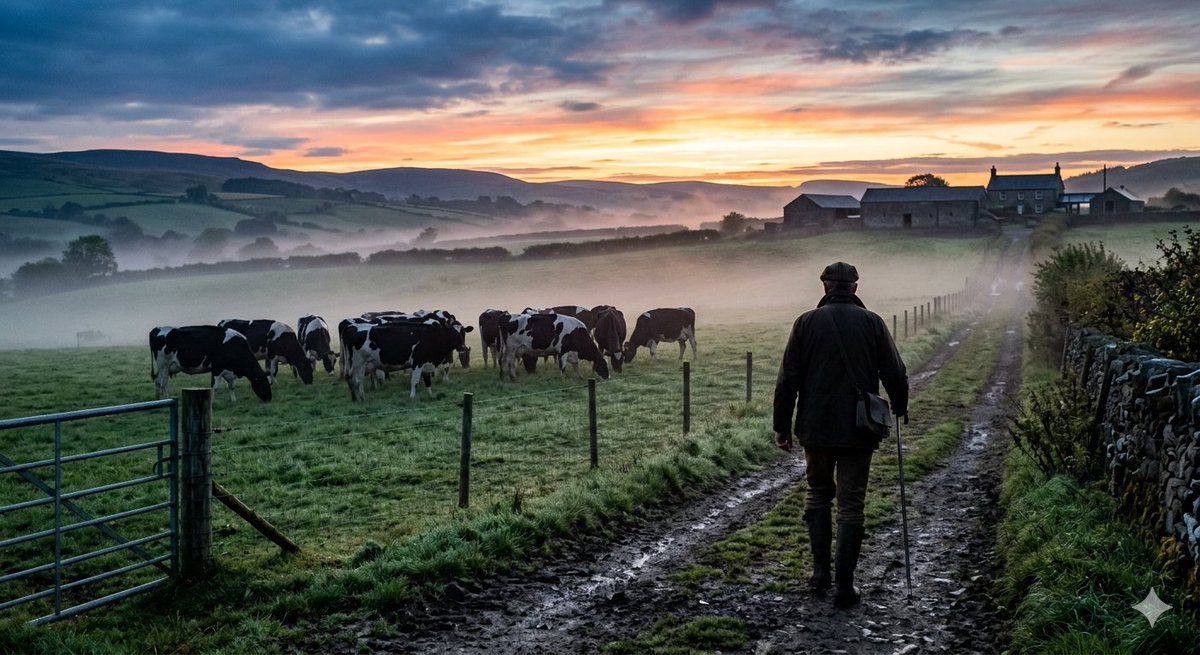 A reasonable audit of what the British farmer is actually doing, measured against what he is currently being accused of.

What he is doing:

- Up at 5am. Earlier in lambing. Finished at 9pm last night. Doesn't consider this notable.
- Producing 60% of the food eaten in the UK.
-