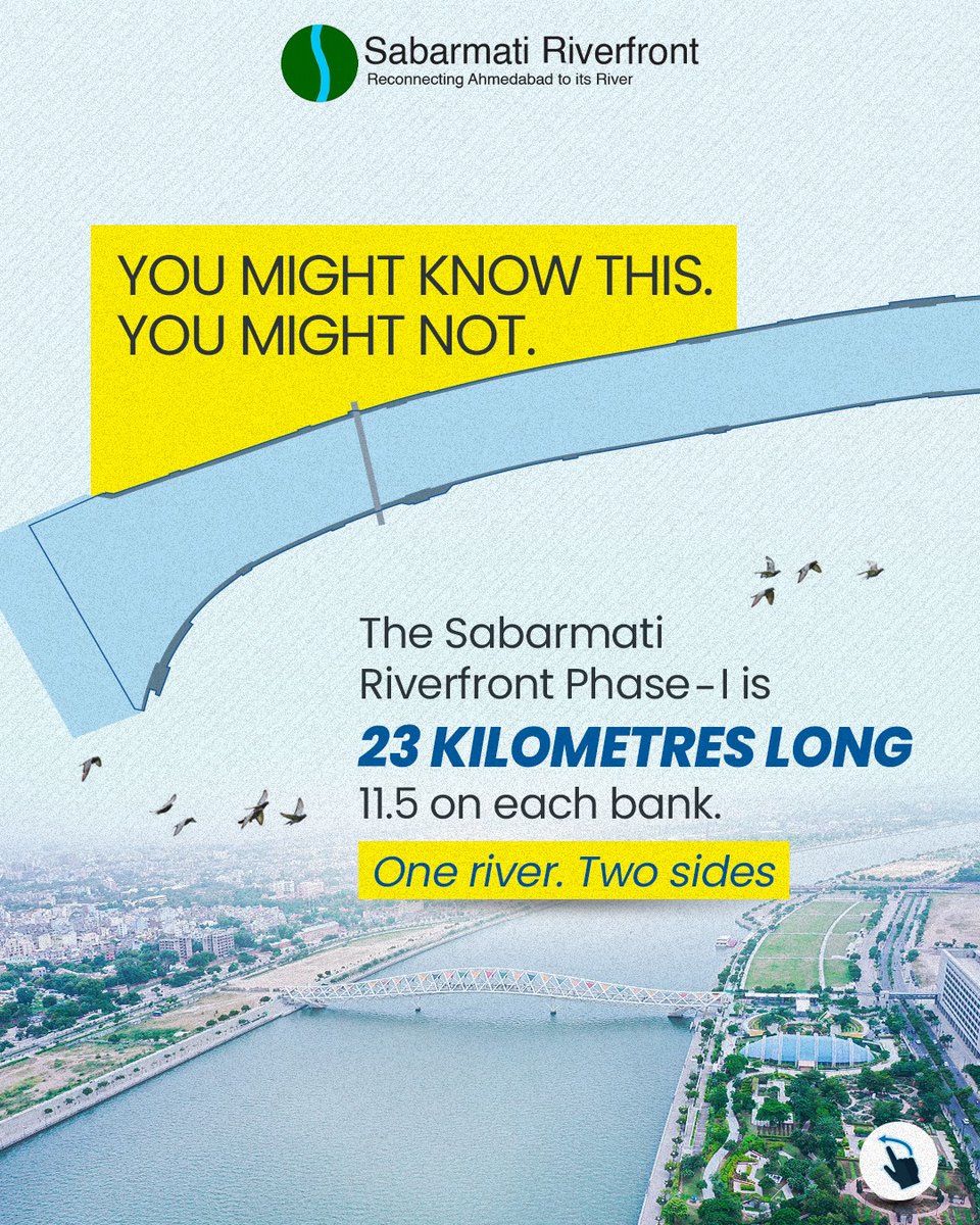 Sabarmati Riverfront Development Corporation Ltd. tweet media