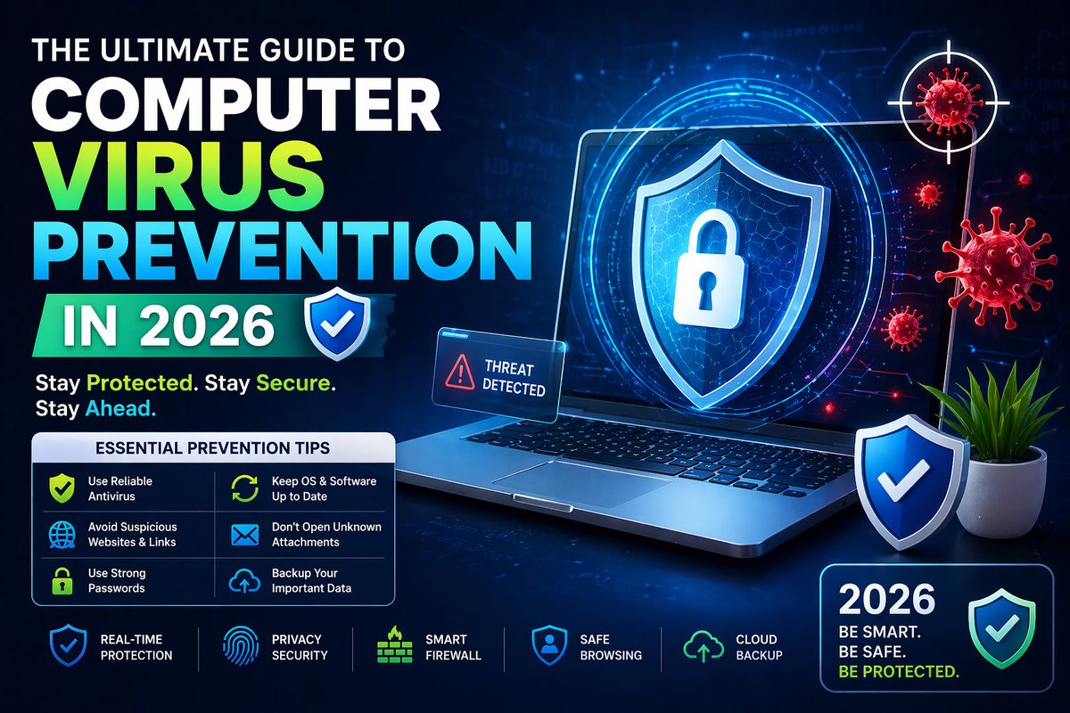 denebrixai0's tweet photo. The Ultimate Guide to Computer Virus Prevention in 2026
https://t.co/vqb6ZqR47A
#CyberSecurity 
#VirusPrevention 
#MalwareProtection 
#Tech 
#ITSecurity https://t.co/G91NBRpHyf