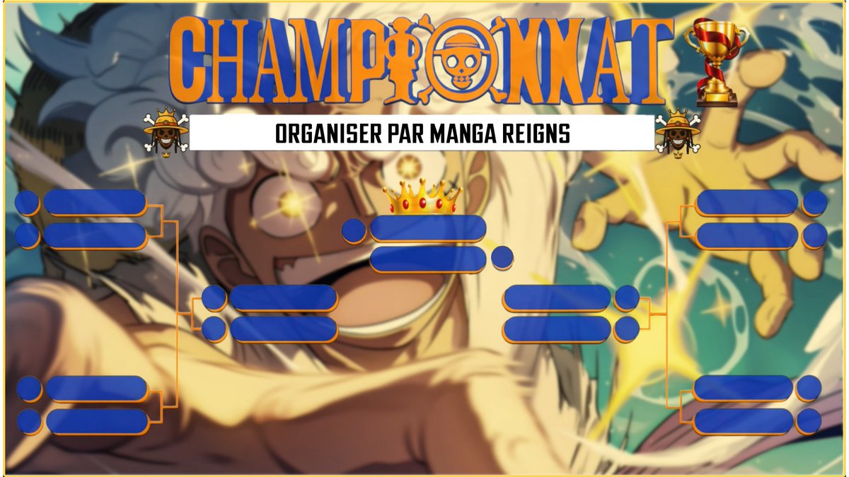 manga_reigns's tweet photo. 🏴‍☠️Tournoi d’exhibition One Piece🏴‍☠️
Débats, QCM, énigmes, théories, puissance
🎲 sujets aléatoires !
👉 Tournoi ouvert à tous
❓️Tu connais vraiment One Piece ? Viens le prouver 🙌🏾
🏆 À gagner : figurines

📢 Infos bientôt
#OnePiece #Manga #anime
@manga_reigns https://t.co/L9IaTpZhdp