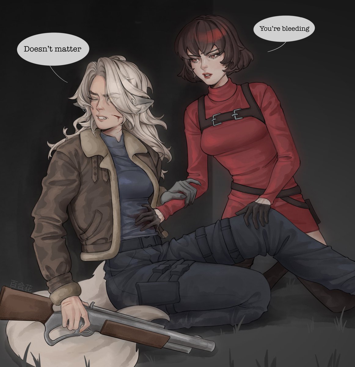 notme000085's tweet image. Resident Evil x Deadlock 
#Deadlock #Silver #Mina