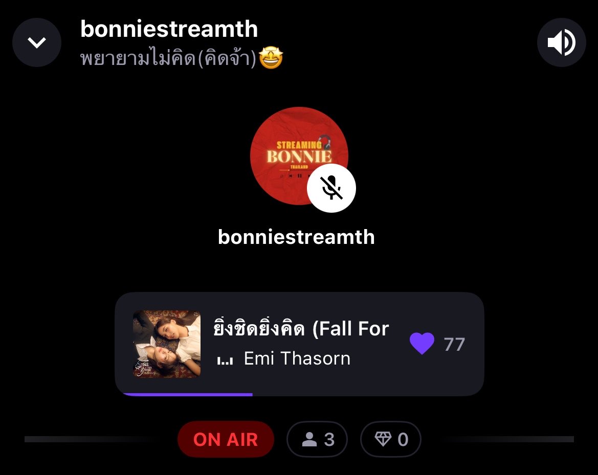 bonniestreamth's tweet photo. 🔴 NOW ON-AIR 

[📢]ท่านเจ้าสำนักและลูกหาบกลับมาปฏิบัติหน้าที่แล้วคร้าบบ 💥💯

🔗 : https://t.co/76Kig8G8DO

มาพบปะกันที่ stationhead โดยด่วน คืนนี้เราจะมาช่วยปลดล็อกเลเวลกันน🎧✨

#EMIBONNIExSpotify
#FallForYou_EMIBONNIE
#EmiBonnie #beonnnie #emiamily https://t.co/8nVF2c977K