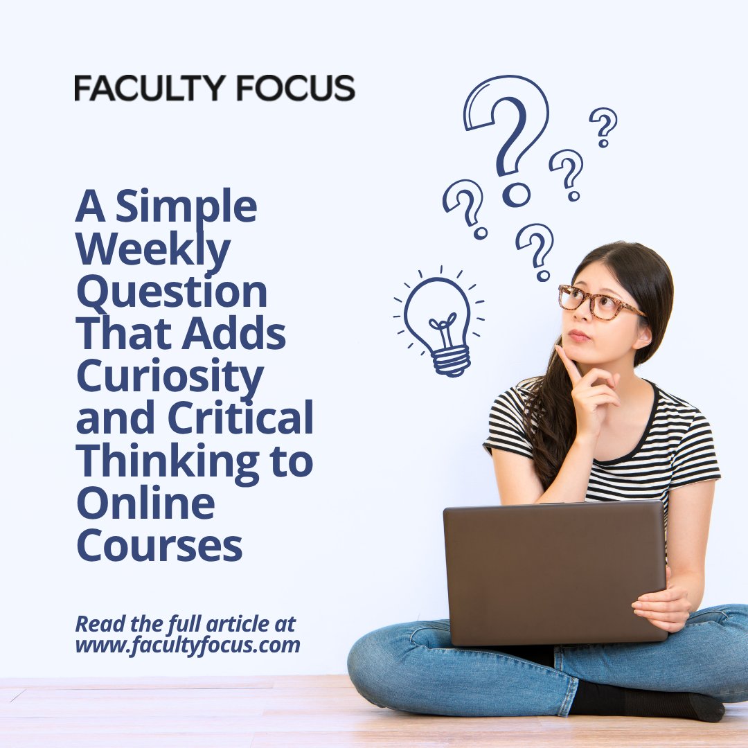 Faculty Focus tweet media