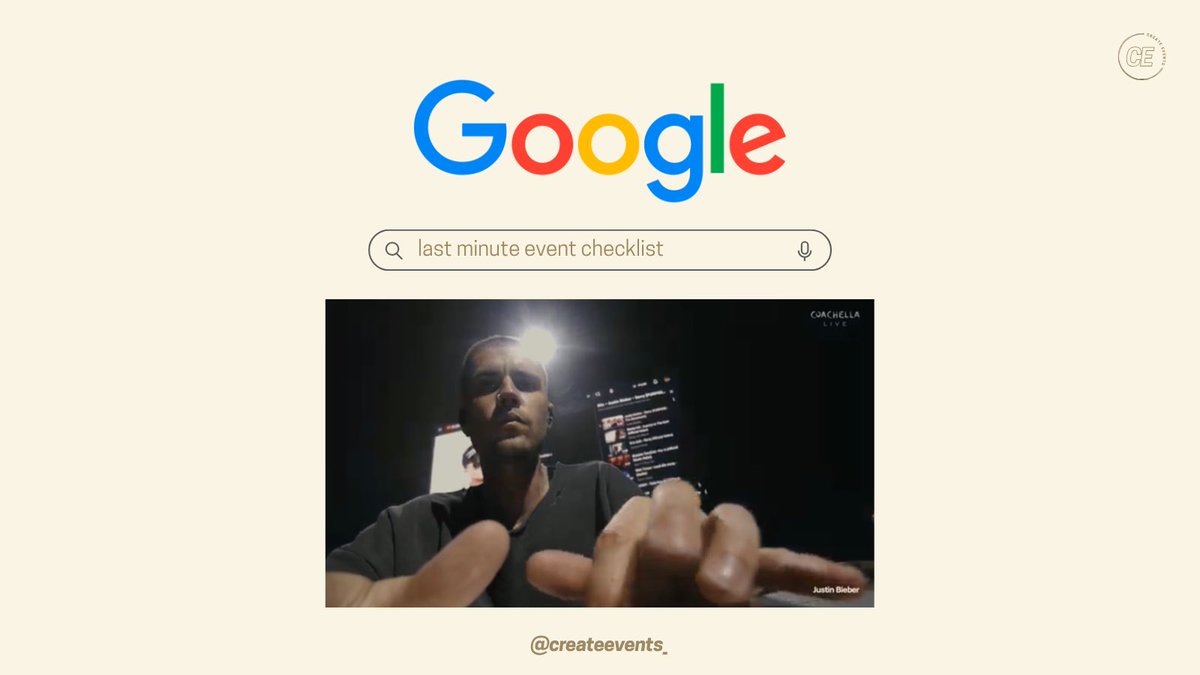 CreateEventss_'s tweet photo. it always starts with a google search…
we just make sure you don’t have to 😭

 #BIEBERCHELLA https://t.co/xTgmtp2UJk