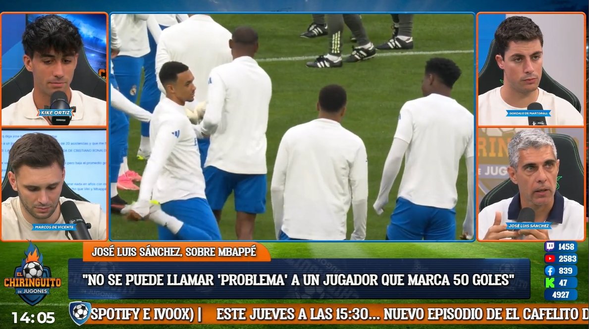 El Chiringuito TV tweet media