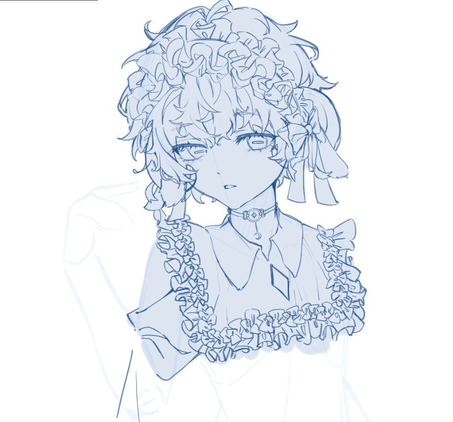 Mattya_718's tweet photo. 好きの詰め合わせ
フリルいっぱい美少年
＃イラスト　＃絵描きさんと繋がりたい　＃絵描きさんフォロバ100 https://t.co/iJ97gj7DTu