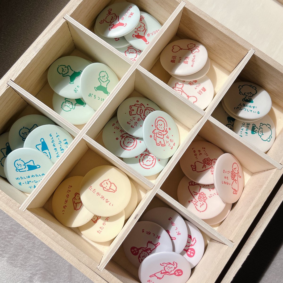 ししし新作！缶バッジ！
