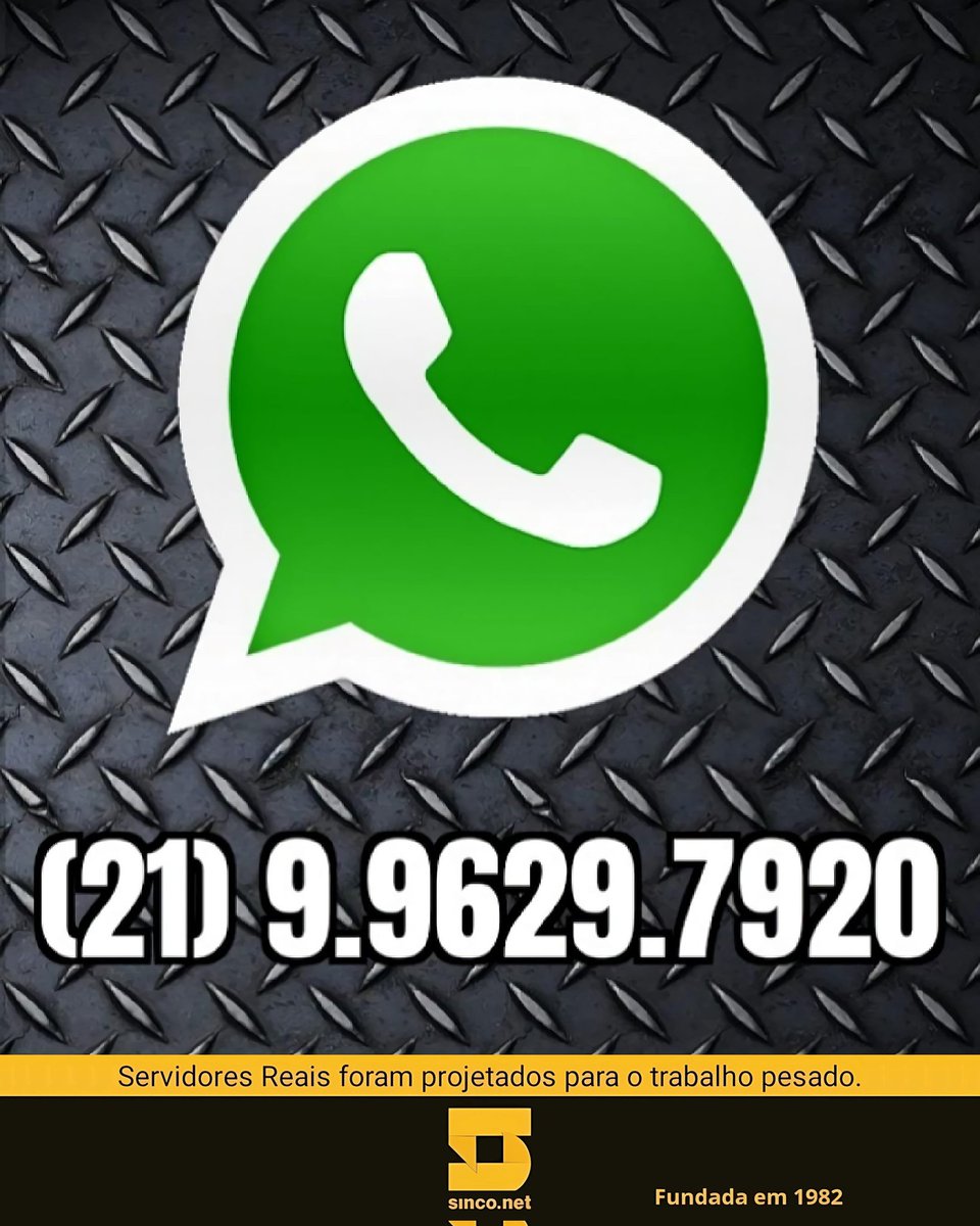 Sinco_Brasil's tweet photo. Salve nosso contato 021 99629.7920 #Whatsapp e #Telegram

É o canal direto com nossa equipe:
https://t.co/Y6kl3ZMOwm
https://t.co/E0DOP6LBBT

#Sinco #Desde1982 #Servidores #Intel #Xeon #Kingston #Seagate #DataCenter #Informatica #StorageSolutionProvider #SeagateSSP #IamIntel
. https://t.co/DPxSzA48oo