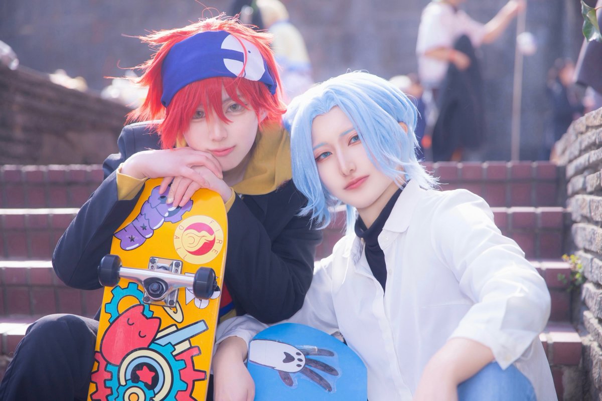 takamineayame06's tweet photo. ※cosplay / コスプレ

SK∞ 

　　「 俺たちの無限大！ 」

#仙スト　#コスプレス https://t.co/RPyxQ9zxXR