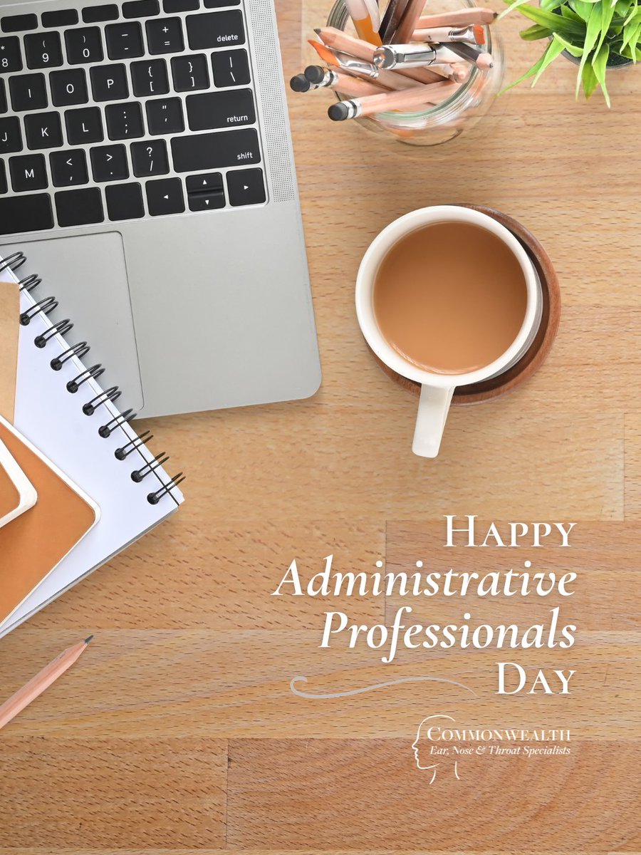 ENT_CommVA's tweet photo. 🤍 Taking a moment to appreciate the heartbeat of our office on Administrative Professionals Day. Thank you for keeping things running smoothly and making our patients feel welcomed and cared for! 🥰

#AdminProfessionalsDay #ThankYou #WeLoveOurTeam https://t.co/K14fRaOS2F