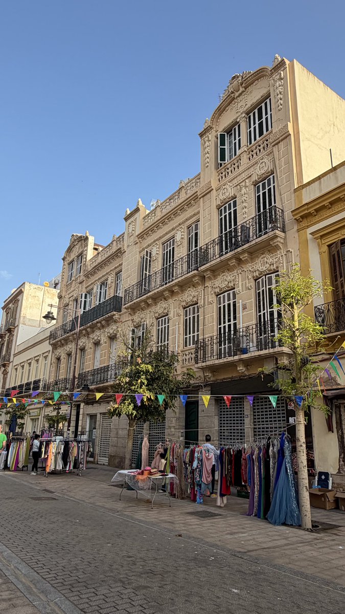 Daisytan31's tweet photo. Art Deco &amp; Art Nouveau buildings in Melilla, Spain. https://t.co/TpKG4uvKBb