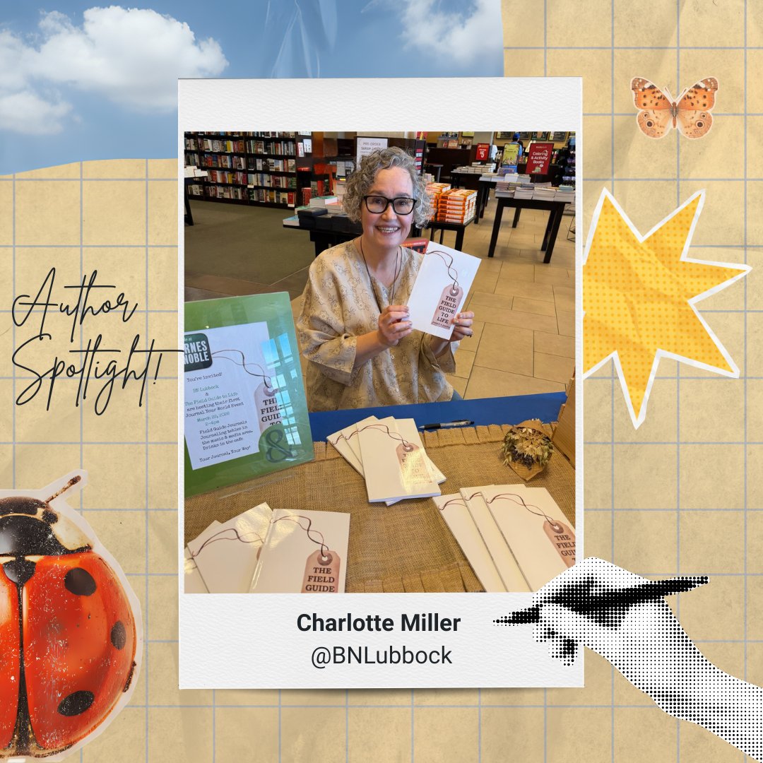 BalboaPress's tweet photo. Creative afternoon at @BarnesandNoble Lubbock! 

"The Field Guide to Life" is now on shelves! 

Grab your copy and start journaling today: https://t.co/3qIrS1R0cQ 

#Journaling #Mindfulness #AuthorLife #BalboaPress #BookCommunity https://t.co/BO0RBsd5lo