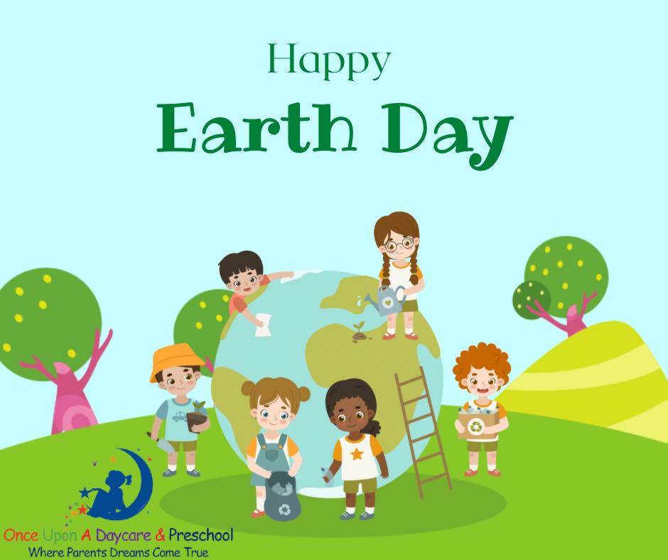 OnceDaycare's tweet photo. Happy Earth Day, don’t forget to stop and embrace the beauty around you! 🌎
“The earth has music for those who listen.”
– William Shakespeare https://t.co/kAASQ04kPl