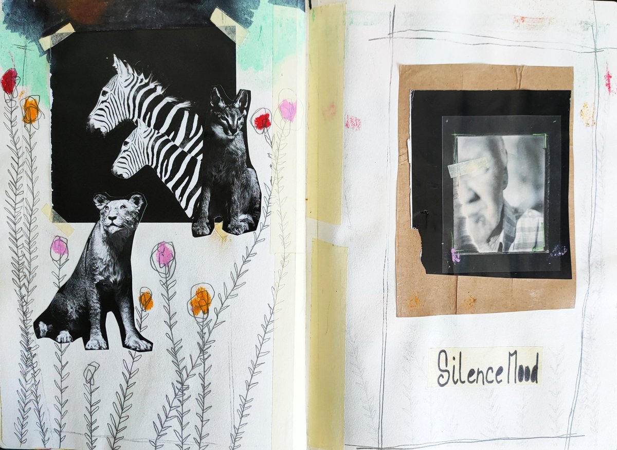 CarmenKitano60's tweet image. #collage #peinture #collagiste #art