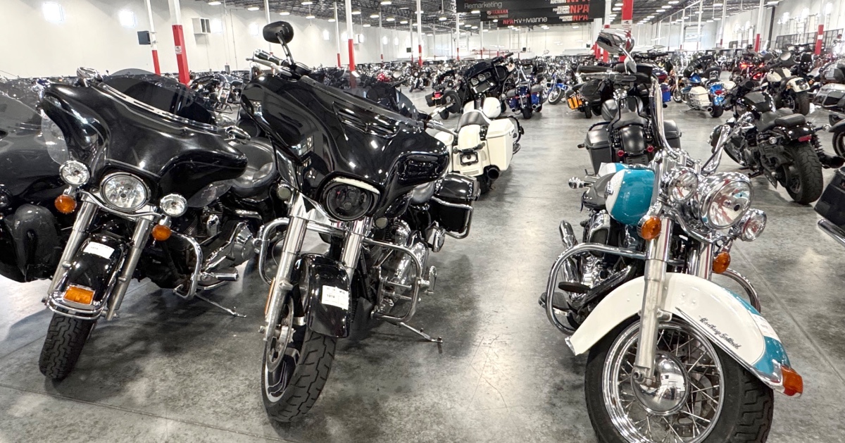 npauctions's tweet image. #NPA Lakeland is ready to roll. Preview the auction today online or in person. #NPAuctions #motorcycles #florida npauctions.com