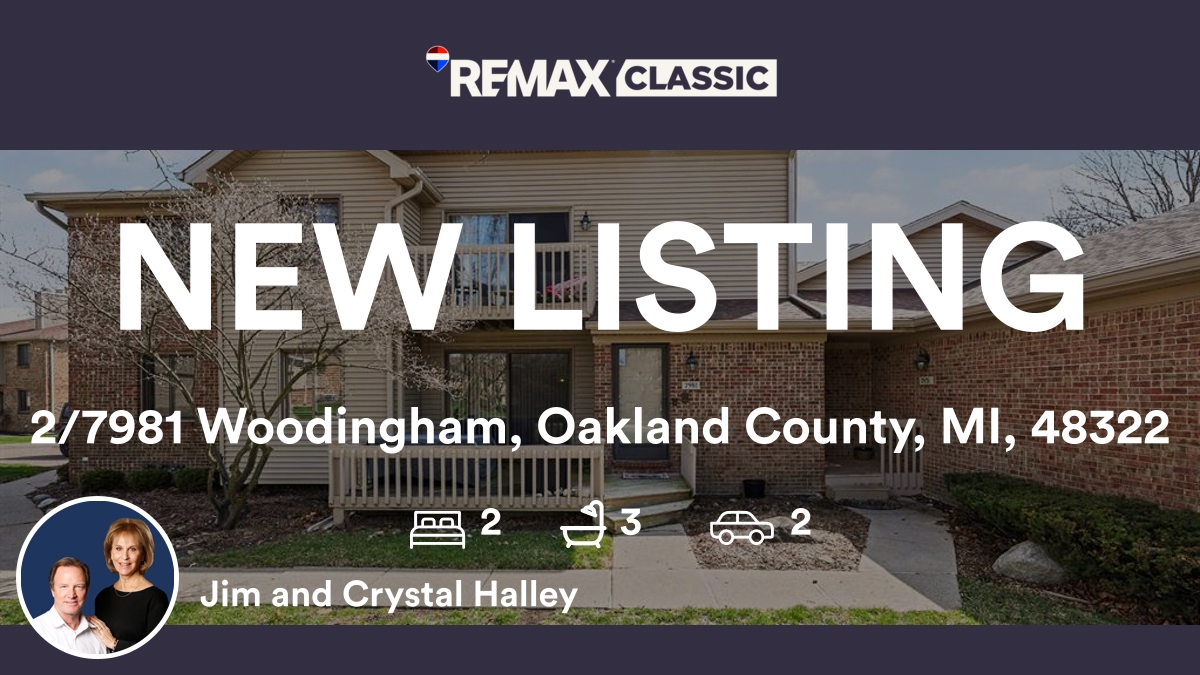 CrystalHalley99's tweet photo. 🛌 2 🛀 3 🚘 2
📍 2/7981 Woodingham, Oakland County, MI, 48322

My latest listing on RateMyAgent.
Licensed Realtor 6501148995
https://t.co/U7lVhHqKIG

...
#ratemyagent #realestate https://t.co/UZaGGV8mrG