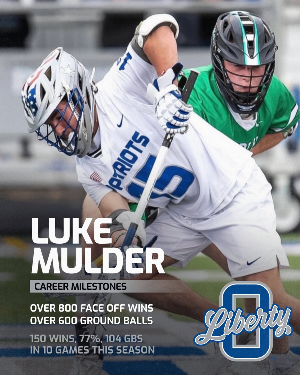 OLHSLAX's tweet photo. Huge milestone for Luke Mulder — over 800 faceoff wins and 600+ ground balls in his career. One of the best to ever do it.

Photo Credit: Scott Reed https://t.co/RoD7SC0ken