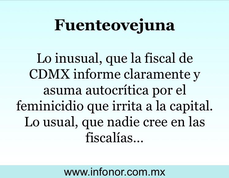 Agencia Infonor (@infonor) on Twitter photo 