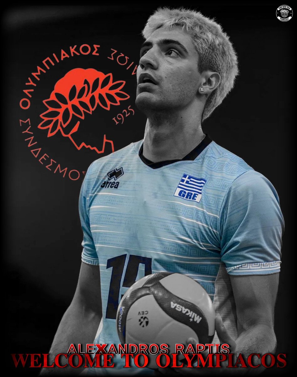 RedSeaPodcast's tweet image. 🏐 | As per the ever reliable @adreas_k, Alexandros Raptis will return to Greece and this time for Olympiacos.

Let's make some history!

#OlympiacosSFP #VolleyLeague