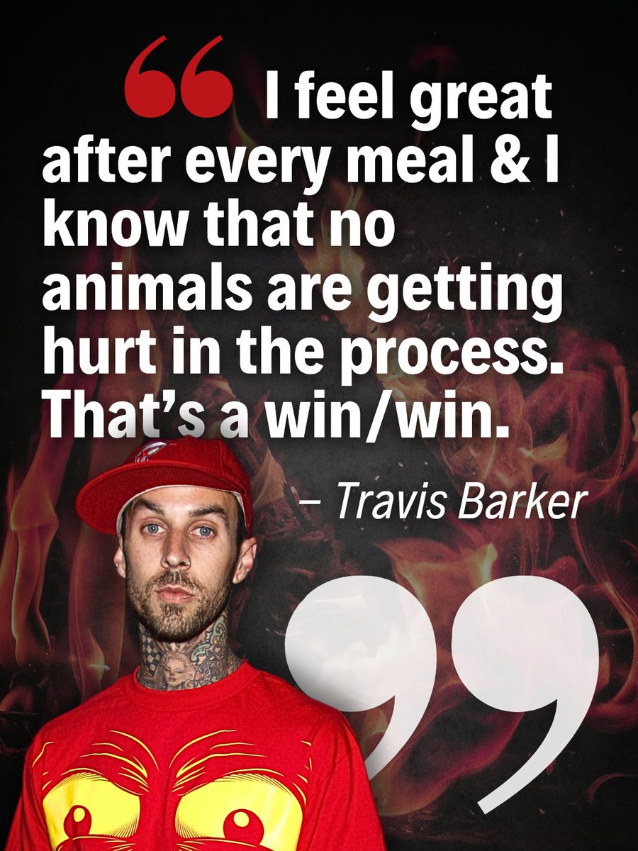 teamveganfta's tweet image. Take it from Travis: choosing vegan is the ultimate win/win 🙌

#quoteoftheday #quotes #quotesdaily