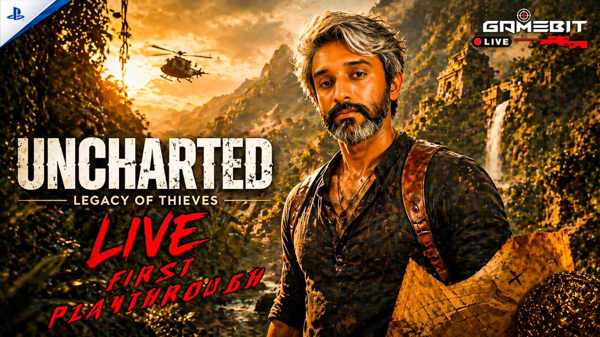 GAMEBIT_yt's tweet photo. Live now on youtube ❤️

#uncharted

https://t.co/h8jMEaXCcl https://t.co/xuVTgwXyZr