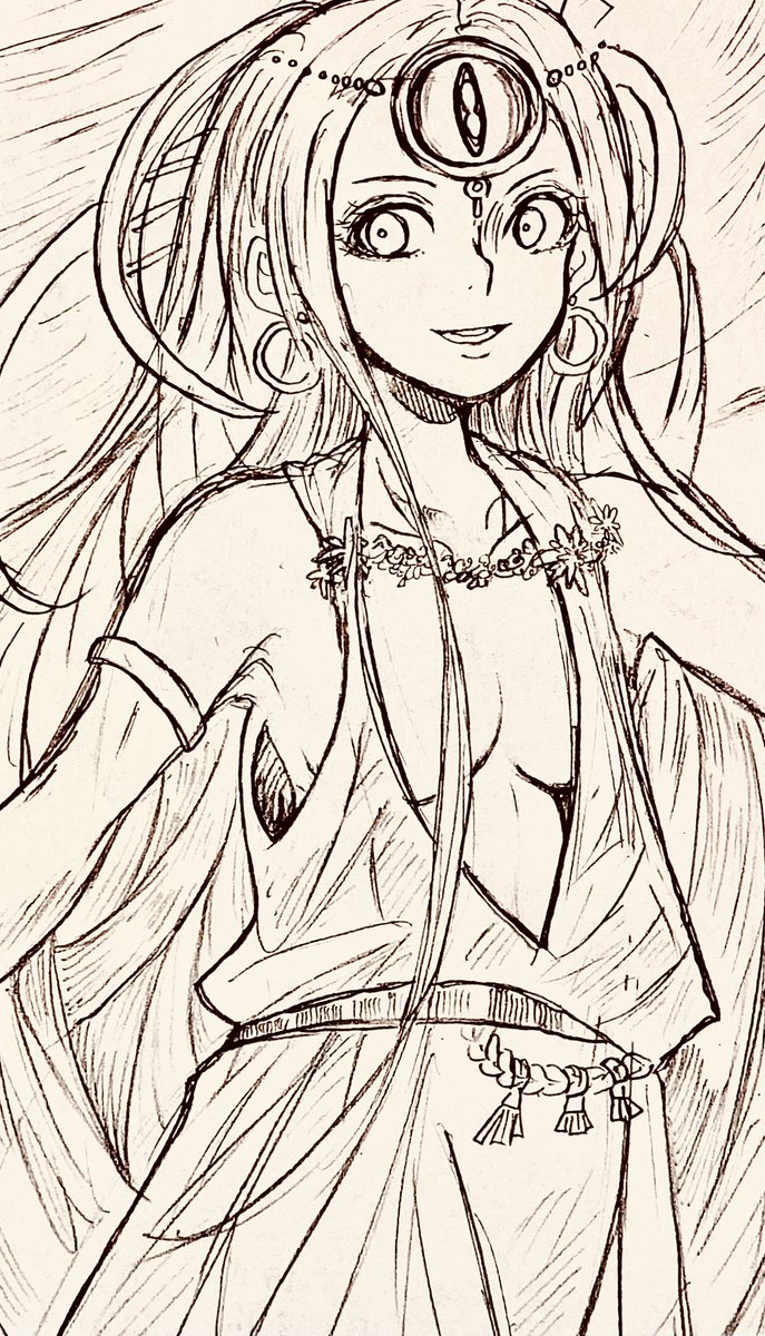 バグリス休憩！
息抜きでシーターさん落書き……☕️