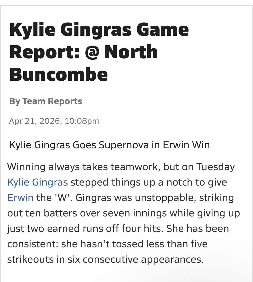Kylie Gingras Co2027 RHP/U tweet media